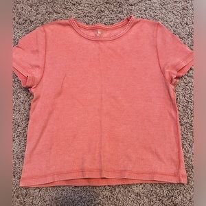 aerie pink shirt